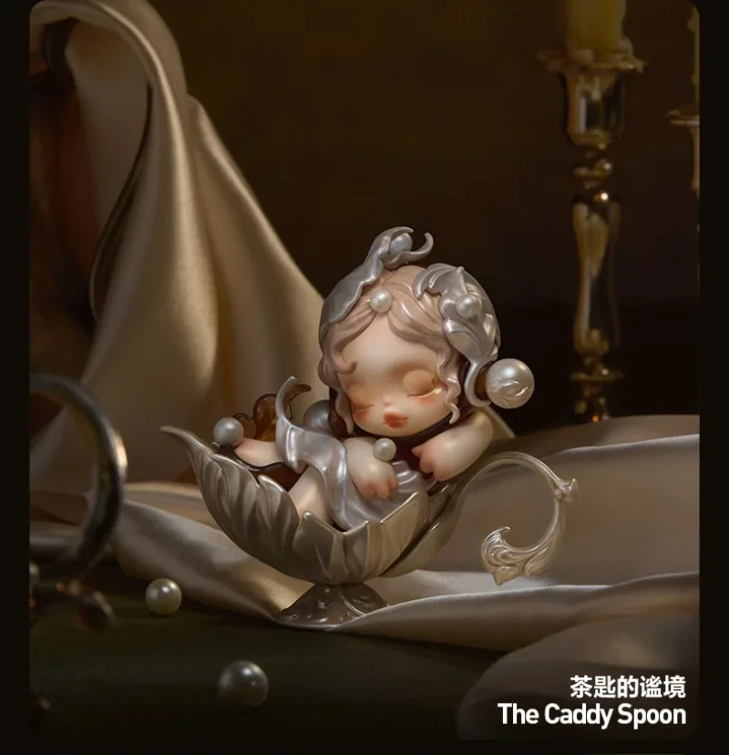 POPMART 2025 منتج أصلي جديد Skullpanda طاولة طعام سلسلة صندوق أعمى التماثيل هدايا عيد ميلاد لطيفة وساحرة #6