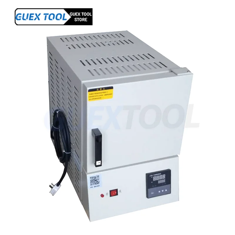 

SX3-3 Ceramic Fiber Laboratory Small Electric Furnace Integration Programmable High Temperature Muffle Furnace Silver Programma