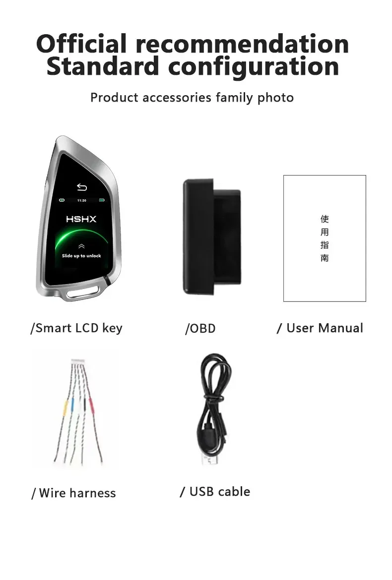 Original Manufacturer Remote Control Keyless Entry Touch Screen Universal Smart LCD Car Key For All Vehicles