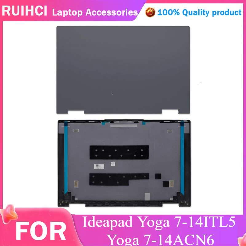 

New For Lenovo Ideapad Yoga 7-14ITL5 Yoga 7-14ACN6 Top Back Cover Rear Lid Hinge Strip Cover 82BH 5CB1A08845 5CB1A08847 SG Orig