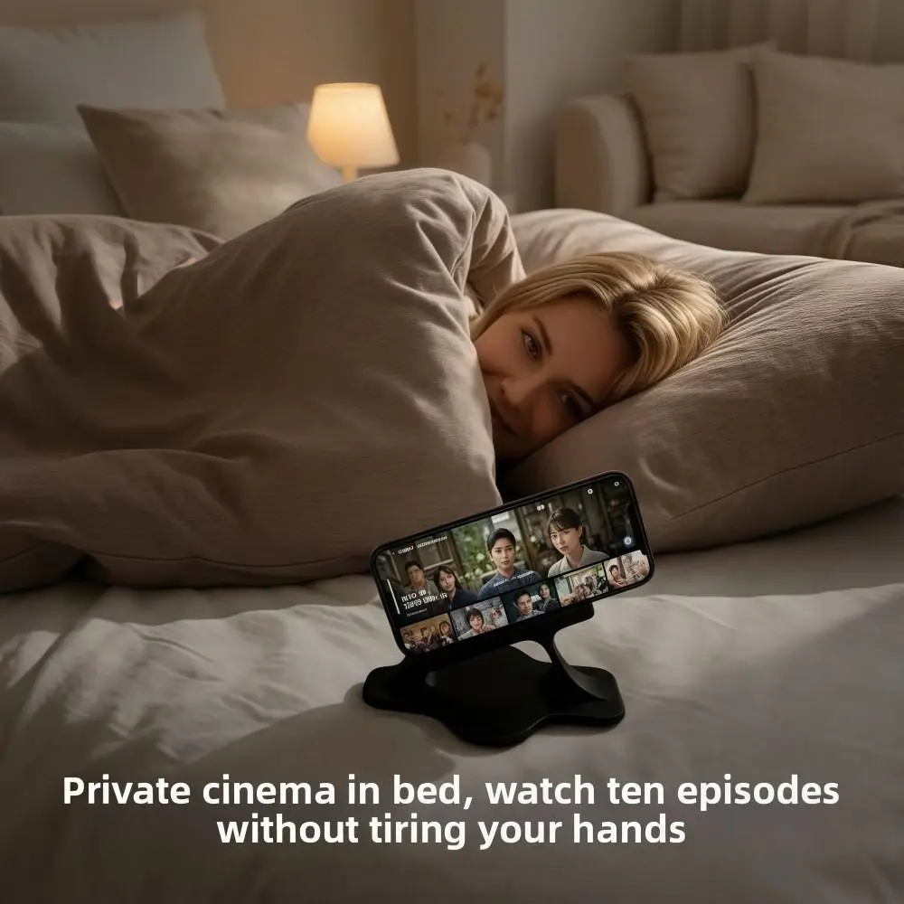 2Pcs Bedside Phone Holder, Hands-Free And Anti-Drop Design, Suitable For Lazy People'S Artifact By The Bed And Living Room Sofa!