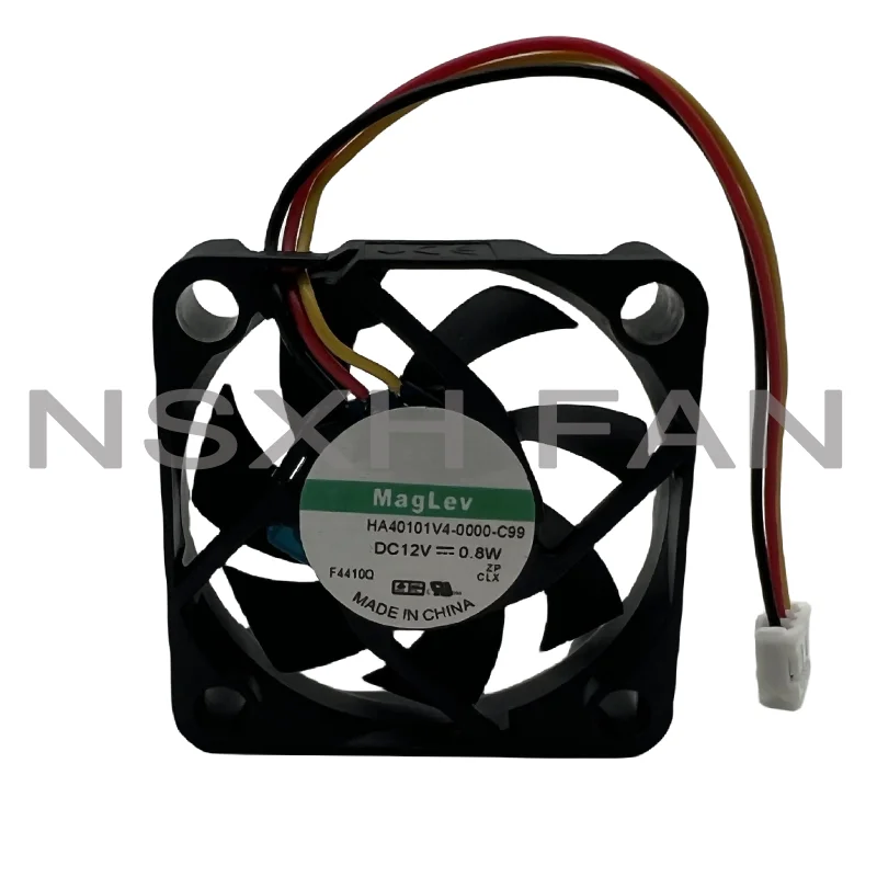 Free Shipping Cooling Fan HA40101V4-0000-C99 4010 40MM 4CM 40*40*10 12V 0.8W 0.06A 3pin Support Velocimetry