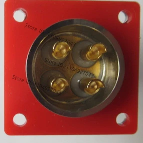 Glass sintered sealed aviation plug vacuum box air sealed connector