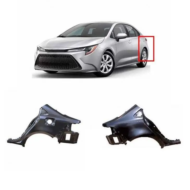 Guardabarros trasero de panel lateral de coche para corolla Le 2019 2020 2021