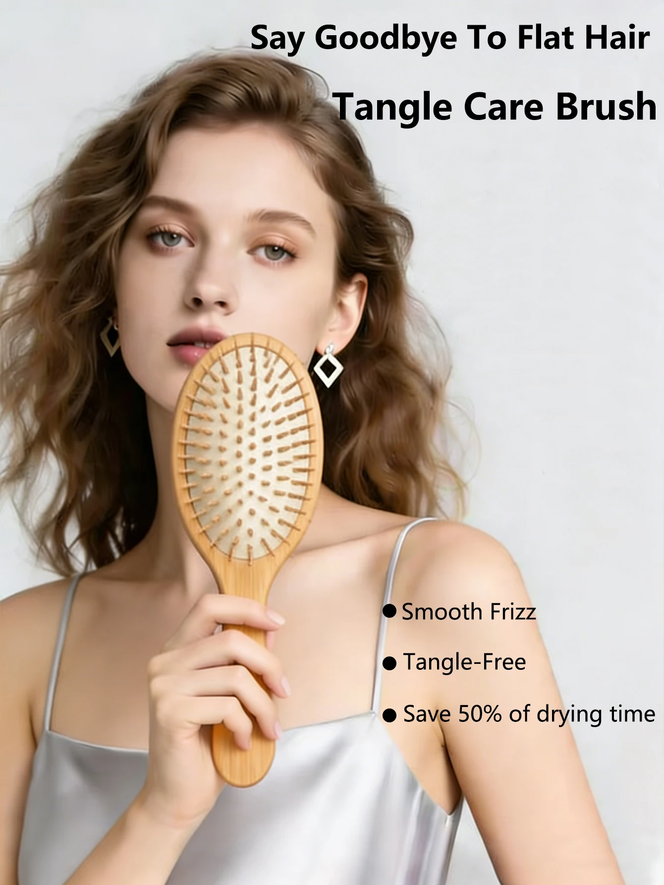 

New Wooden Bamboo Hair Brush Air Massage Comb Anti-static Scalp Combs Airbag Hairdressing Healthy Reduce Hair Loss Styli