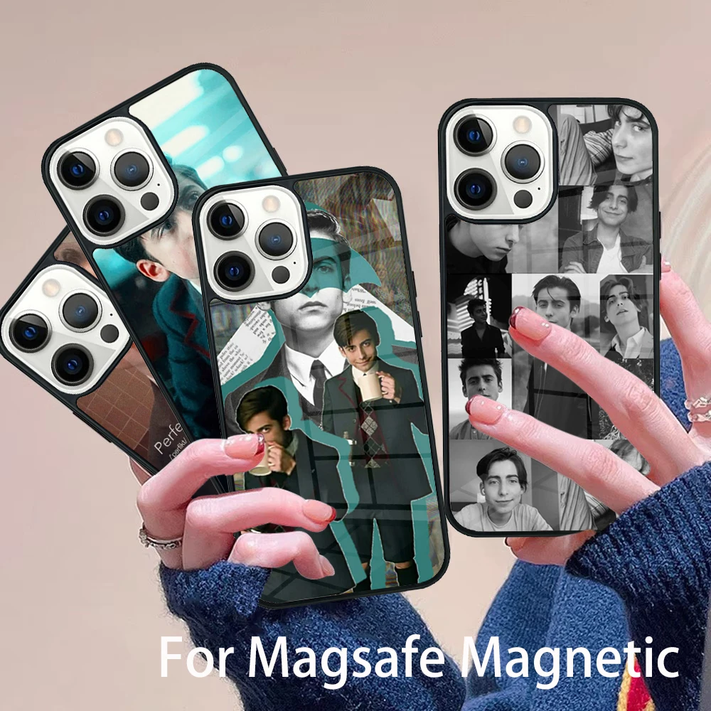 

Aidan Gallagher Number Five Phone Case Magesafe Magnetic Wireless Cover For IPhone 16 11 12 13 14 15 Pro Max Plus Mini