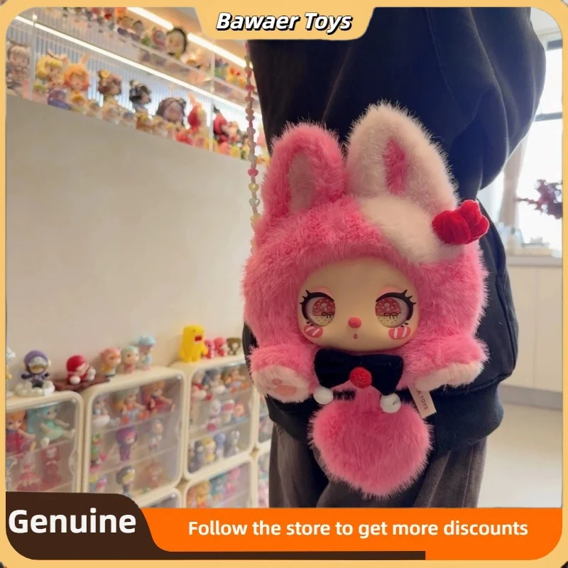 

Genuine Liila'S Marshmallow Bunny Bag Series Blind Box Doll Crossbody Bag Trendy Doll Shaped Bag A Lovely Girl'S Birthday Gifts