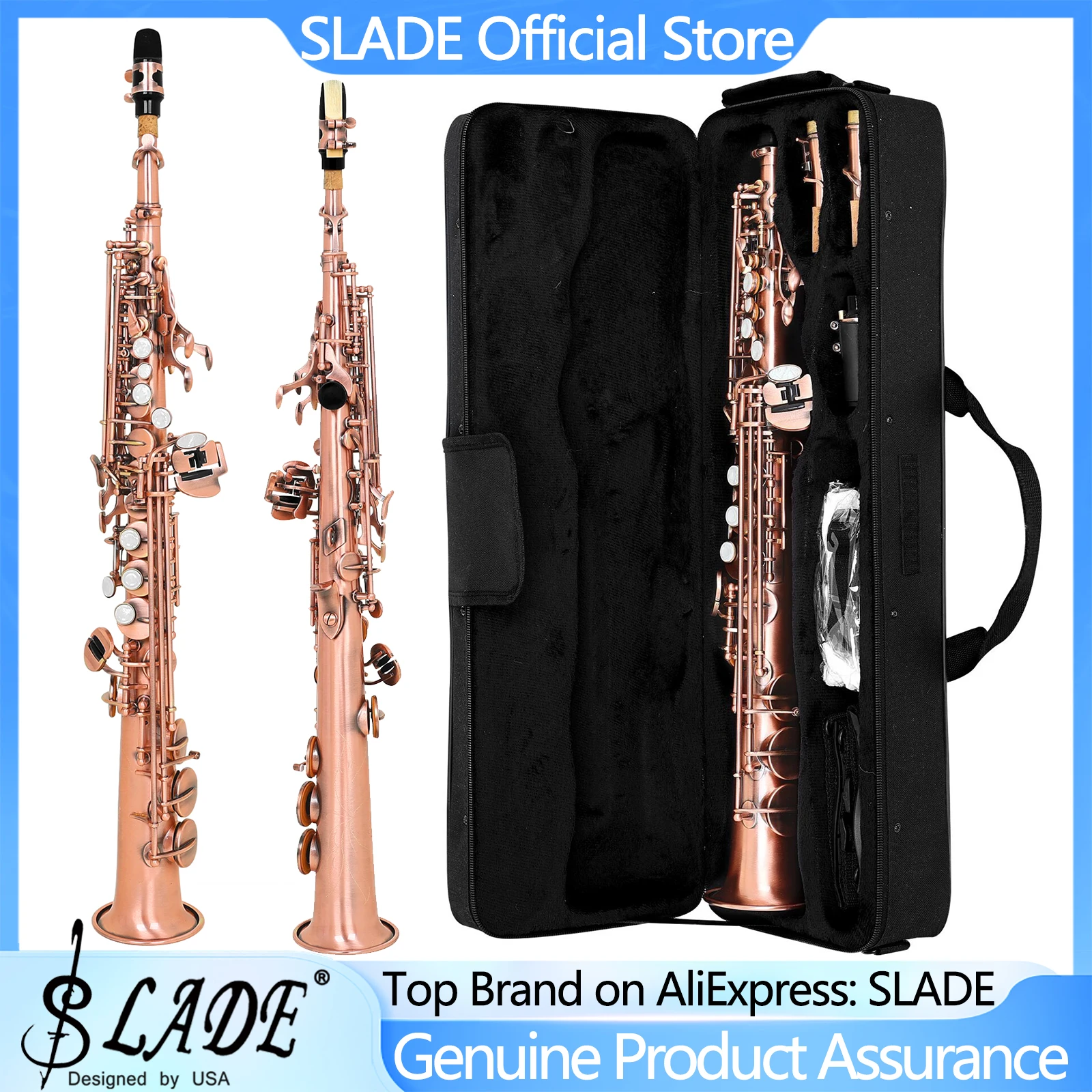 楽器・機材 S LADE designed by USA soprano sax