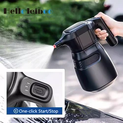 LEIBOO 2L Electric Foam Sprayer Car Washing Foam Sprayer Can Rechargeable Foaming Pump Watering Can Car Wash Electric Water Gun