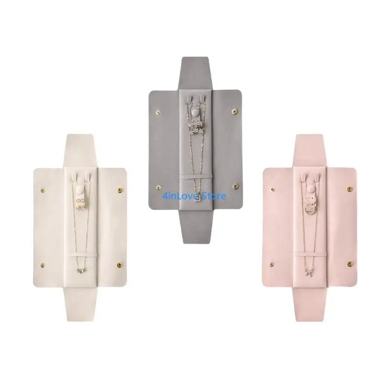 

T4MD Портативные кожаные органайзеры для ювелирных изделий для путешествий с несколькими отделениями, безопасный замок для