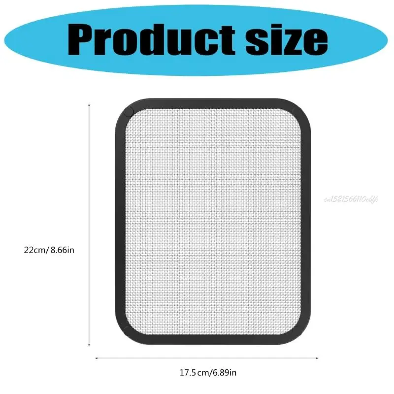 27RB 2PCS 8.5L 10L 재사용 가능한 에어 프라이드 내열 대체 부품 용 자석 공기 프라이팬 스크린 액세서리