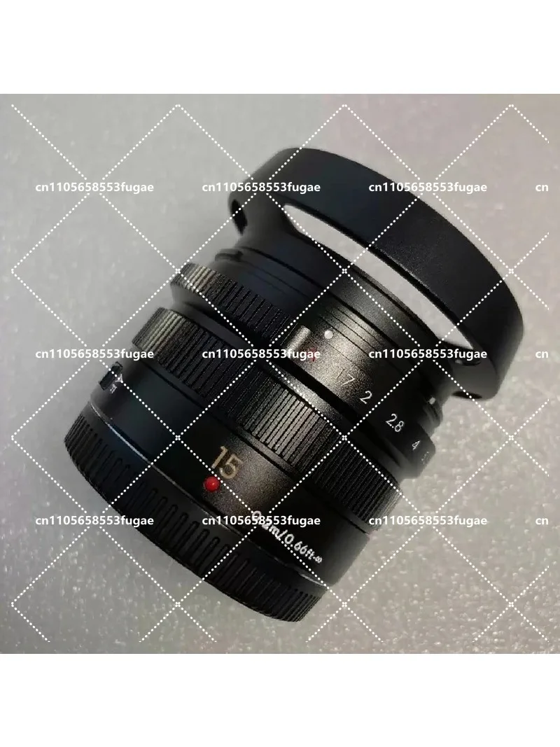 High-Quality 15mm F1.7 Wide-Angle Prime Lens for M4/3 Mount Cameras