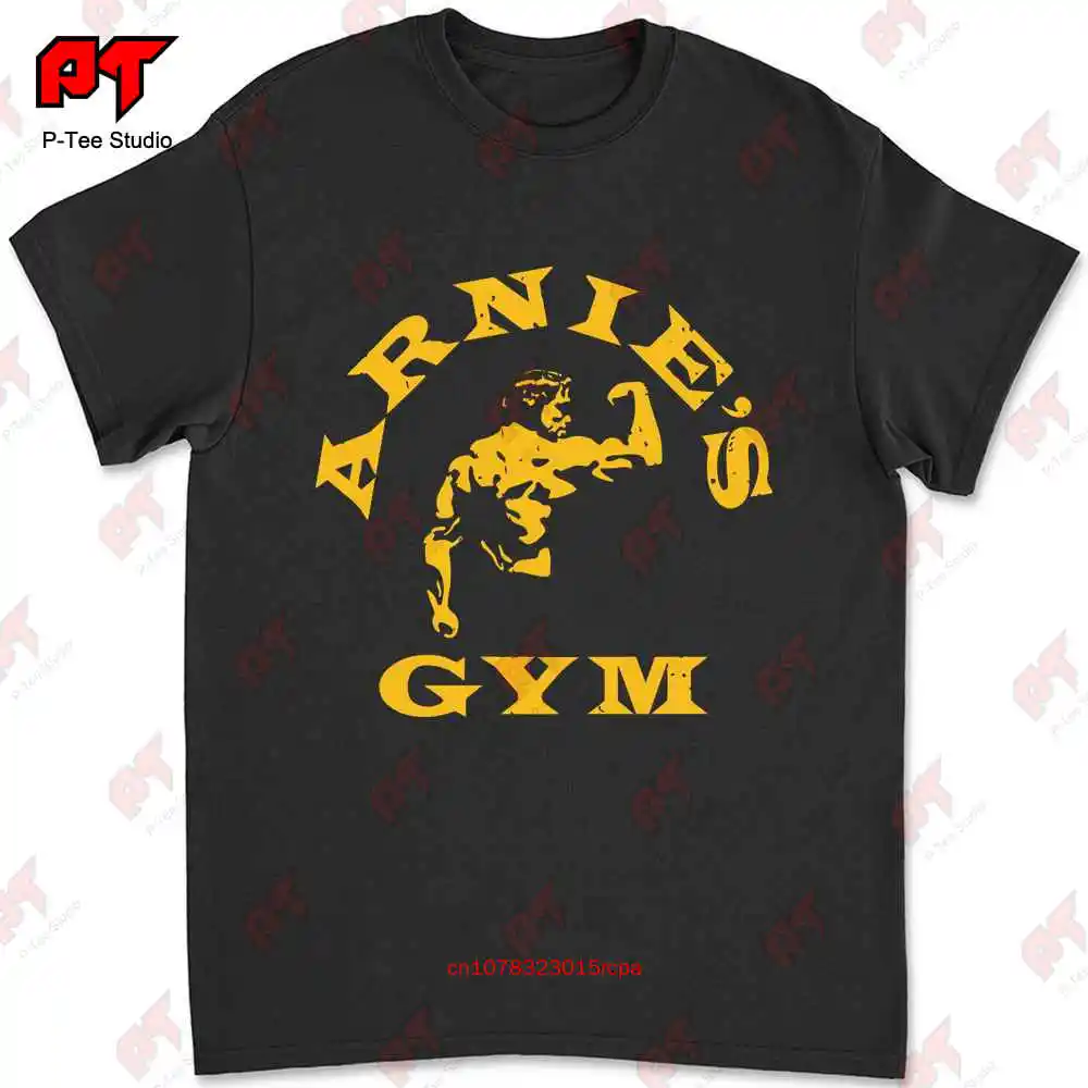 New Arnold Schwarzenegger Born Lion Sport Wear Fitness T Shirt Bodybuilding 920V