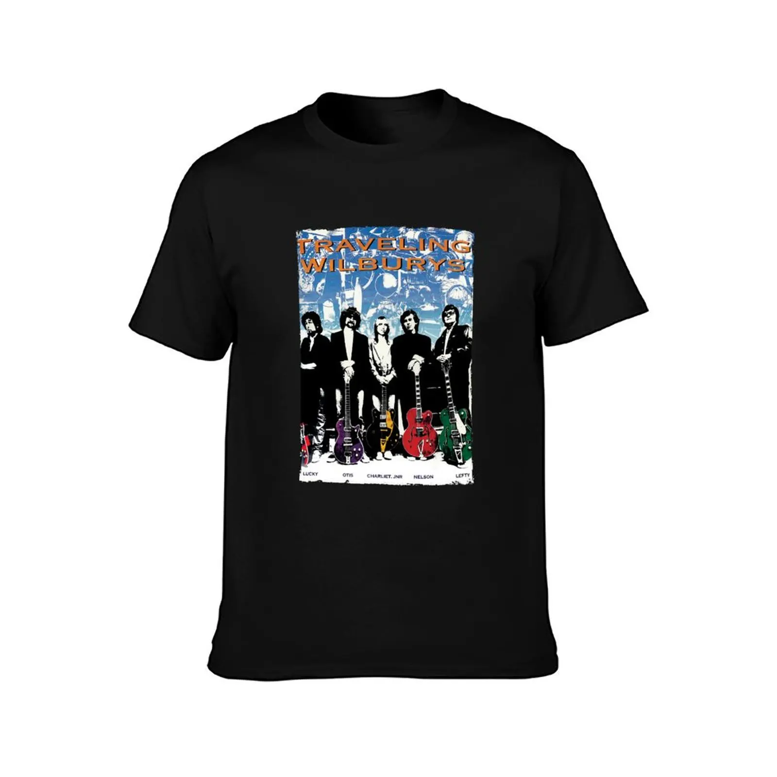 The Traveling Wilburys Band T-Shirt quick-drying man t shirt plus sizes graphics mens funny t shirts