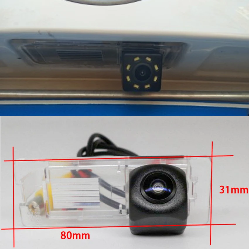 Car rear view parking reverse back up camera Waterproof HD CCD For Renault Laguna 2 3 X91 2007~2015 Vel Satis X73 2002~2009