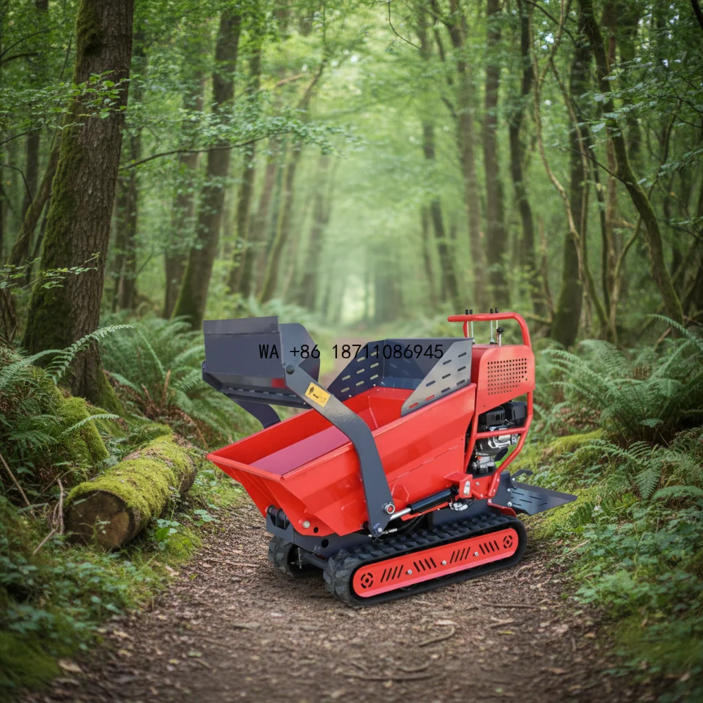 Hydraulic Site Small Truck Loader Mini Wheel Barrow Dumper Wheelbarrow