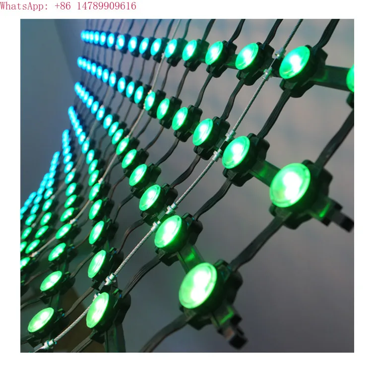 

P6.25 Indoor Transparent LED Screen 3D Holographic Mesh Projection for Shopping Mall Elevator Digital Signage Display