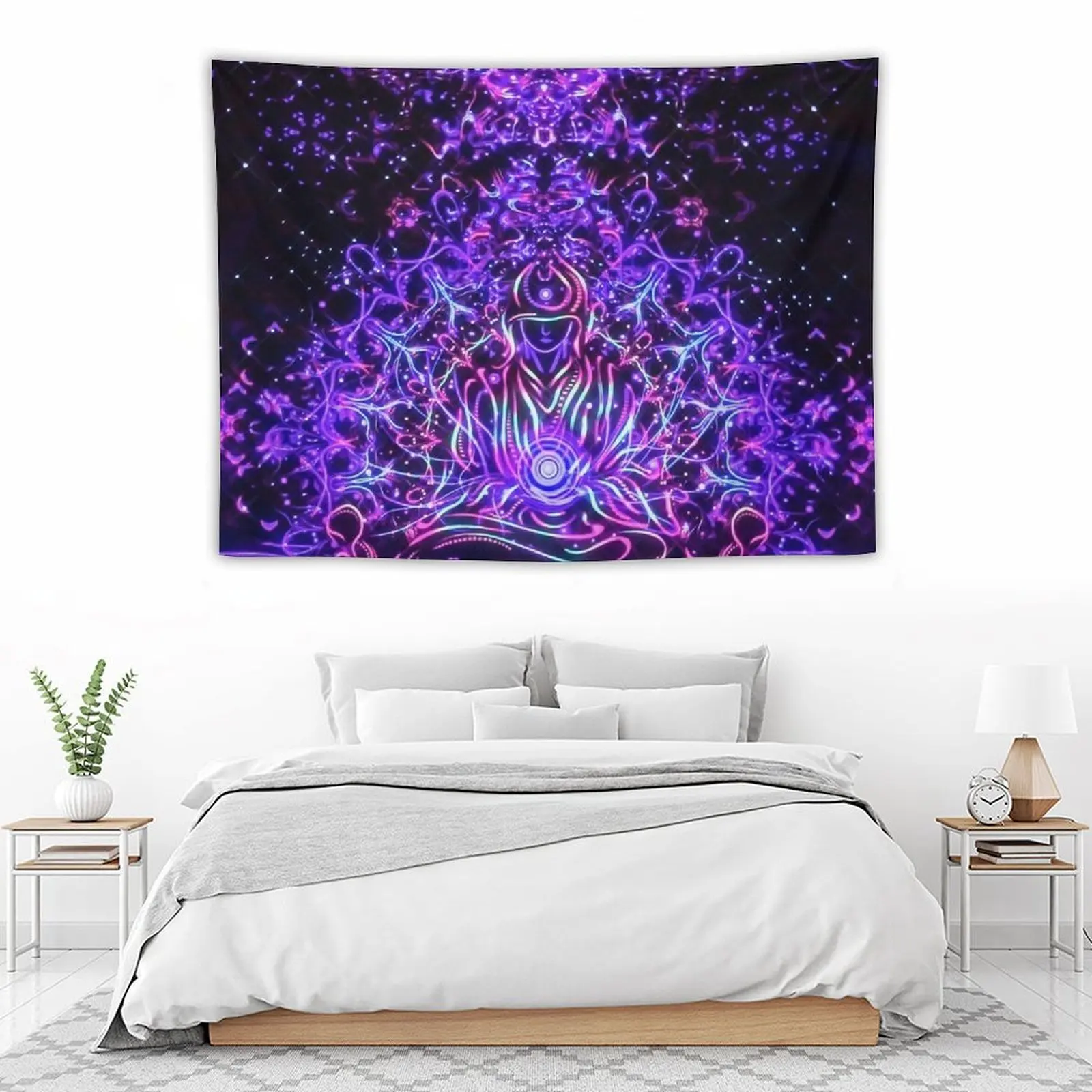 

Psychedelic Trippy Blacklight Tapestry House Decorations Home Supplies Aesthetic Room Decors Tapestry
