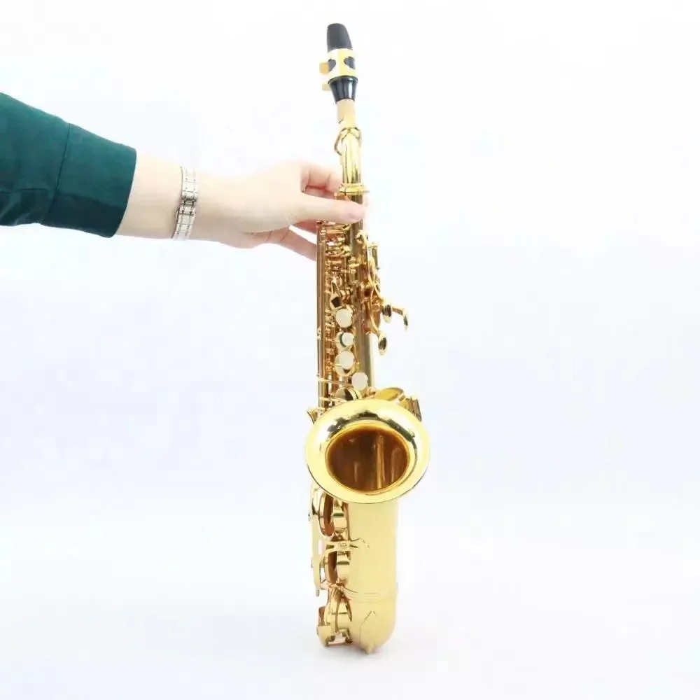 SEASOUND OEM Curve Soprano Saxophone Professional Lacquer Cur