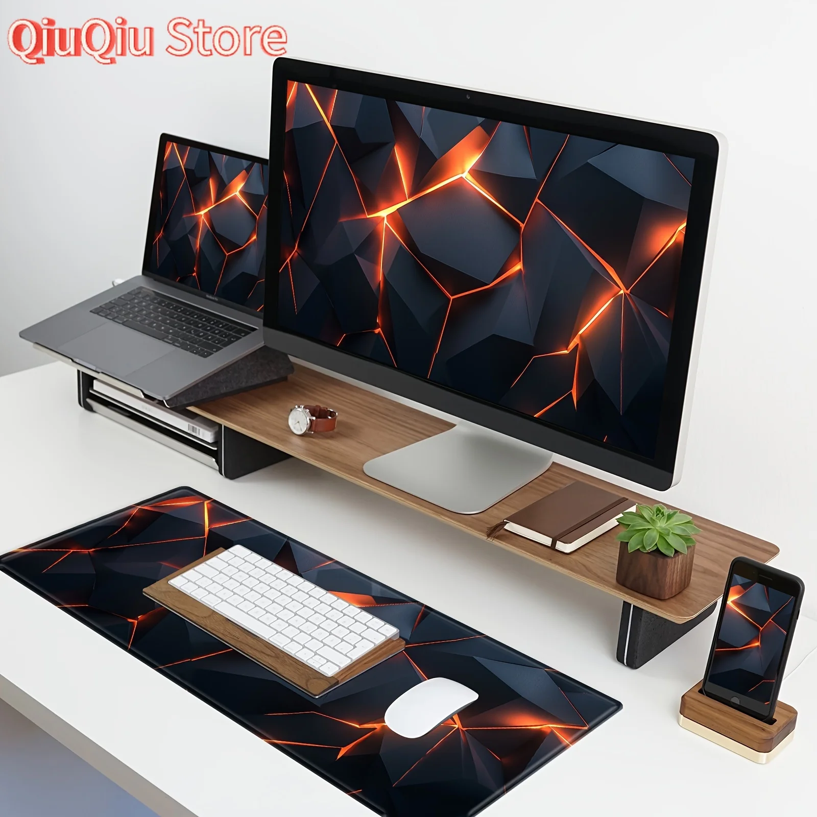 Mouse pad xadrez de grandes dimensões para jogos de ficção científica, 500x1000x3mm, teclado de borracha antiderrapante, mesa de jogadores, escritório, acessórios de mesa pretos