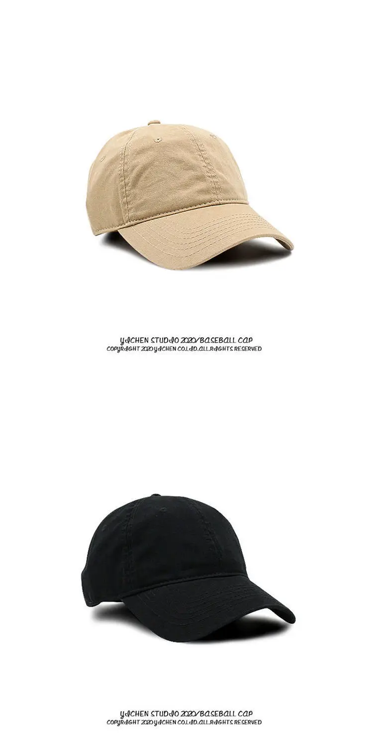 Männer Frauen Baseball Caps Low Profile Basic Twill Baumwolle Hüte Einstellbare Visier Vintage Klassische Papa Hut Täglich Outdoor – Detail 2