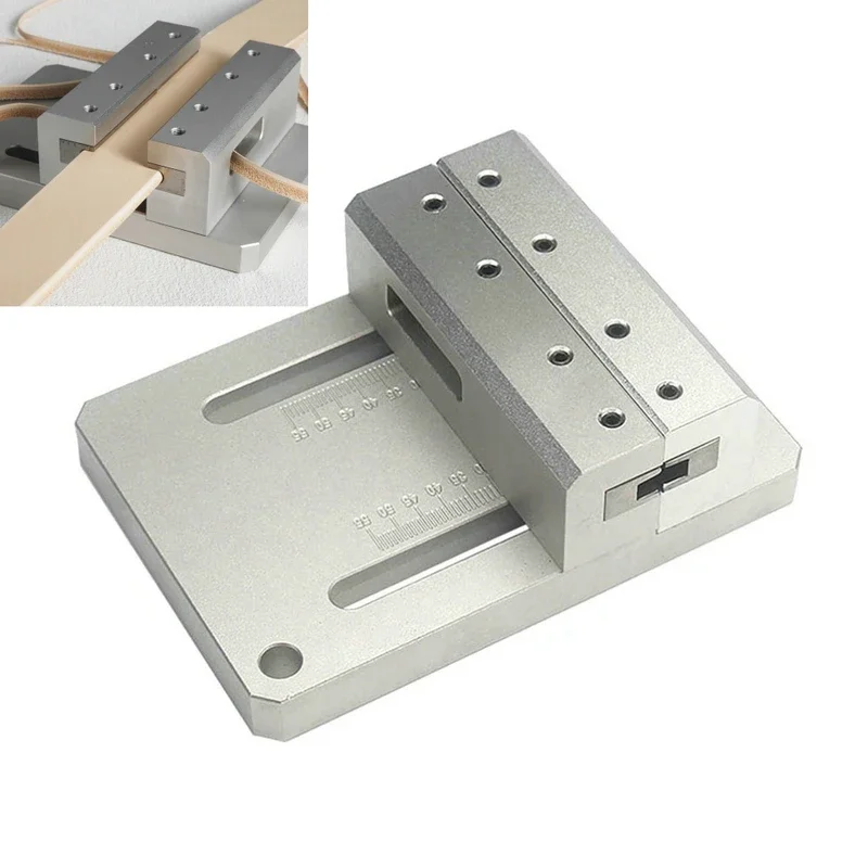 

DIY Leather Belt Edge Cutter Beveler Trimmer Semi-Circular Arc Manual Trimming Machine Leather Strip Edger Side Leather Tools