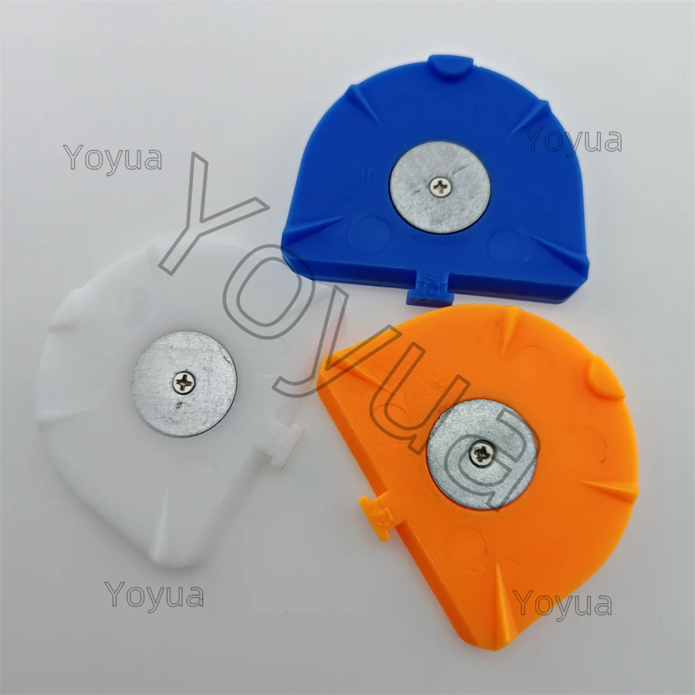 30 PCS Dental Semicircle shape Amann Girrbach Plastic Plate Disposable With Metal Sheet Magnetic Base Recyclable On Pindex