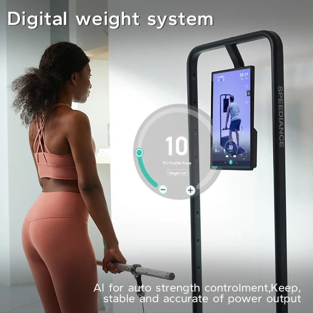 All In One Personal Trainer Fitness Gym Equipment Multi Station Gym Machine Smart Home Fitness Gym Equipment Display