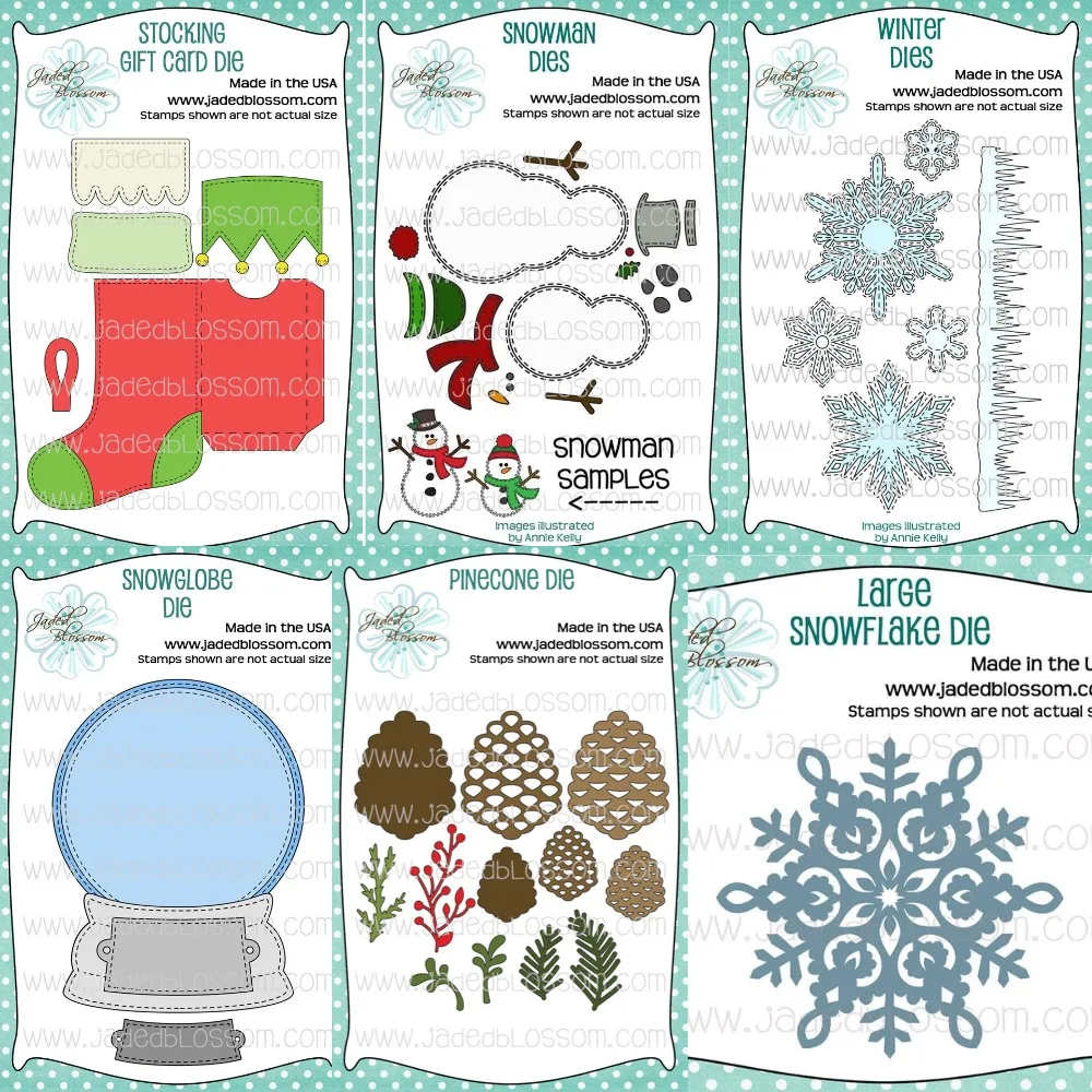 

Big Sale Christmas Metal Cutting Dies Scrapbook Diary Decoration Stencil Embossing Template DIY Greeting Card Handmade