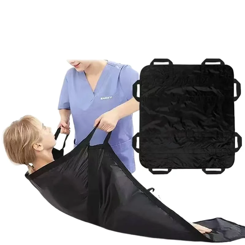 

Waterproof Transfer Blanket Positioning Bed Pad Reusable Handle Widen Strap Lift Patient Transfer Bed Pad Elderly Shift Aid Care