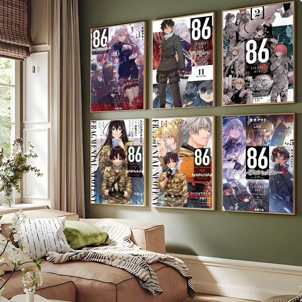 

86 Eighty Six Good Quality Prints And Posters Waterproof Paper Sticker Coffee House Bar Posters Wall Stickers