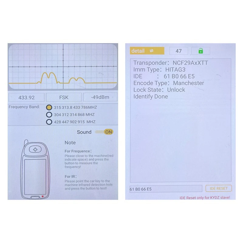 CN020310 ما بعد البيع 3 أزرار مفتاح بعيد ذكي 47 رقاقة 433 ميجا هرتز FCC 95440-L1300 FOB-4F250 لشركة هيونداي سوناتا 2022 #5