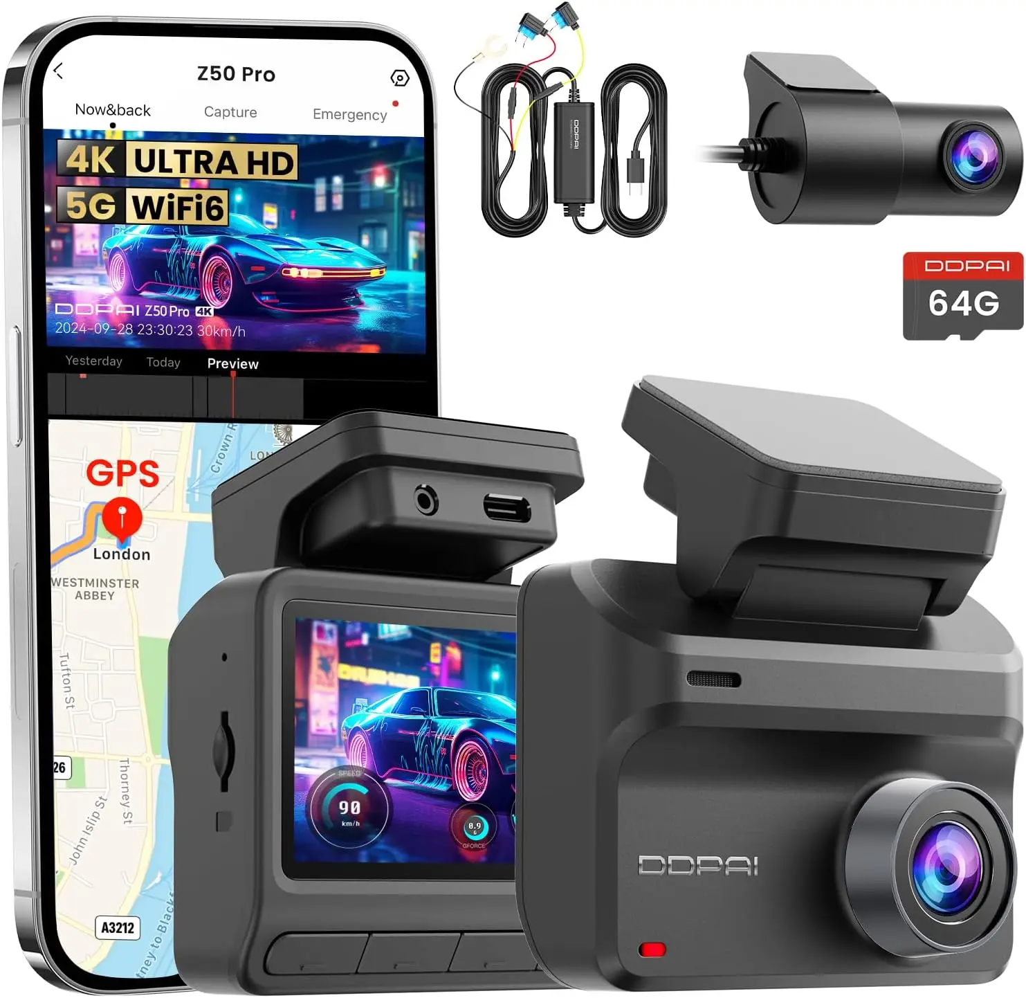 Cam Front And Rear …