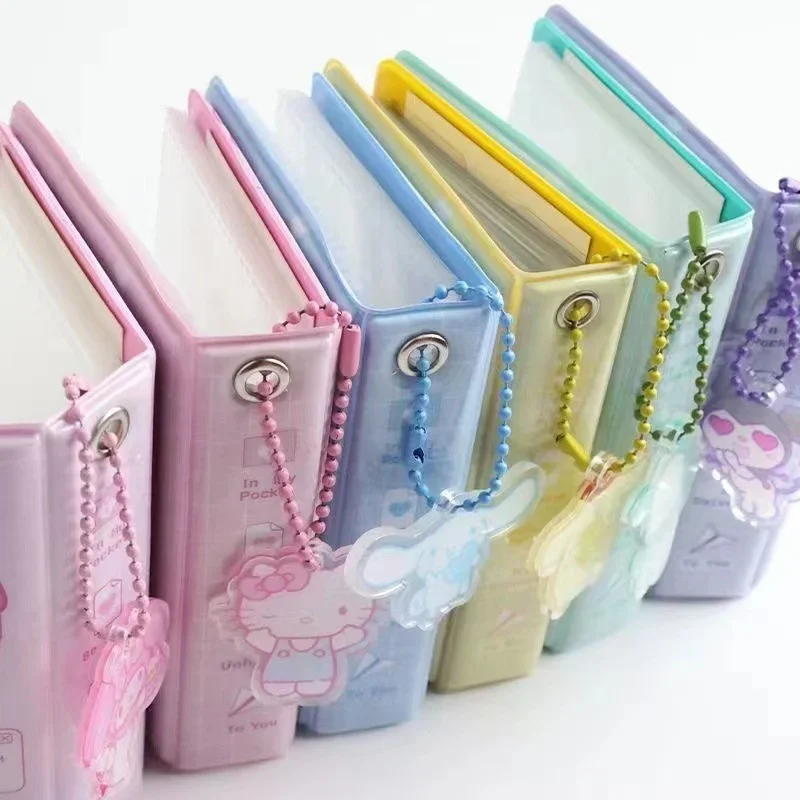 2025 Storage Photo Album Card Holder, Sanrio, Kuromi, Hello Kitty, My Melody, Cinnamoroll, Pochacco Truck, Card Binder