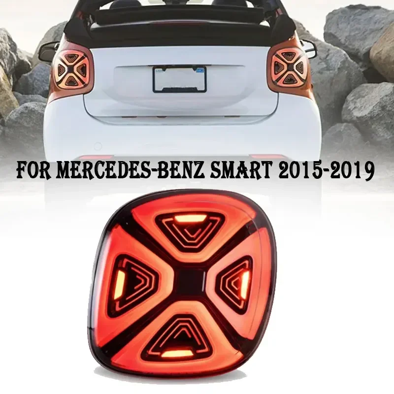 

Automobile Styling Rear Light For Benz SMART W453 2015-2019 Taillight Modification Assembly LED DRL Brake Lamp Car Accessories