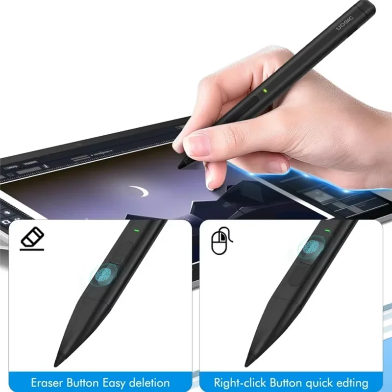 A13E-For Surface Pro 11 Compatible MPP2.0 Active Pen 4096 Pressure Sensitivity St For Surface Pro 10 X 9 8 7 6 5/Go 4 3 2 1+ Nib