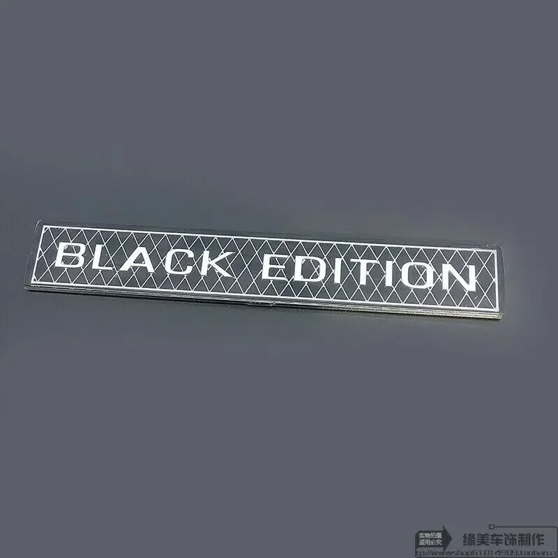 

Black Edition Car Trunk Rear Emblem Badge Decal Stickers For Land Cruiser