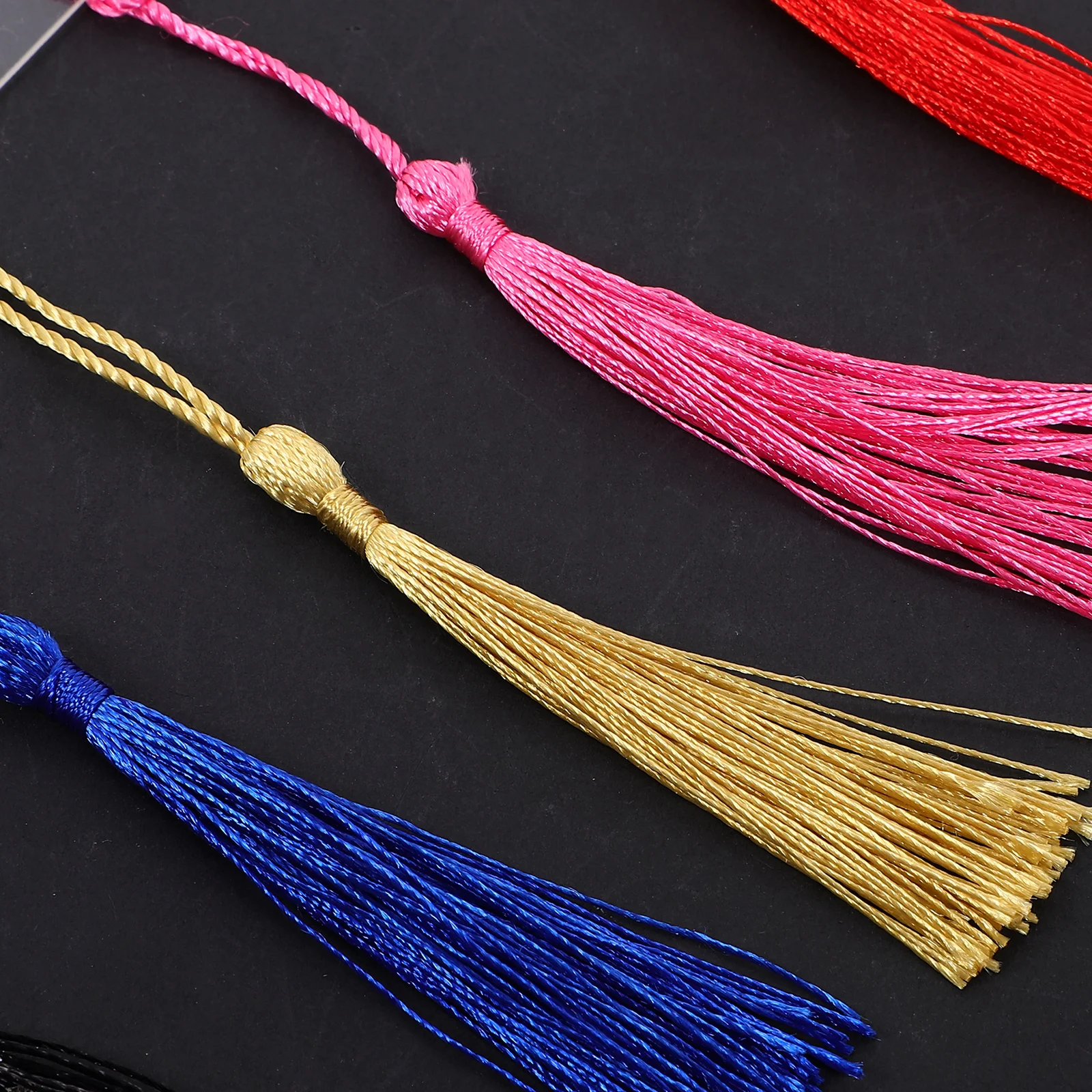 

1Set Clear Acrylic Bookmarks Blank DIY Tassels Pendant Design Exquisite Student Gift Craft Decor Acrylic Bookmark Blanks