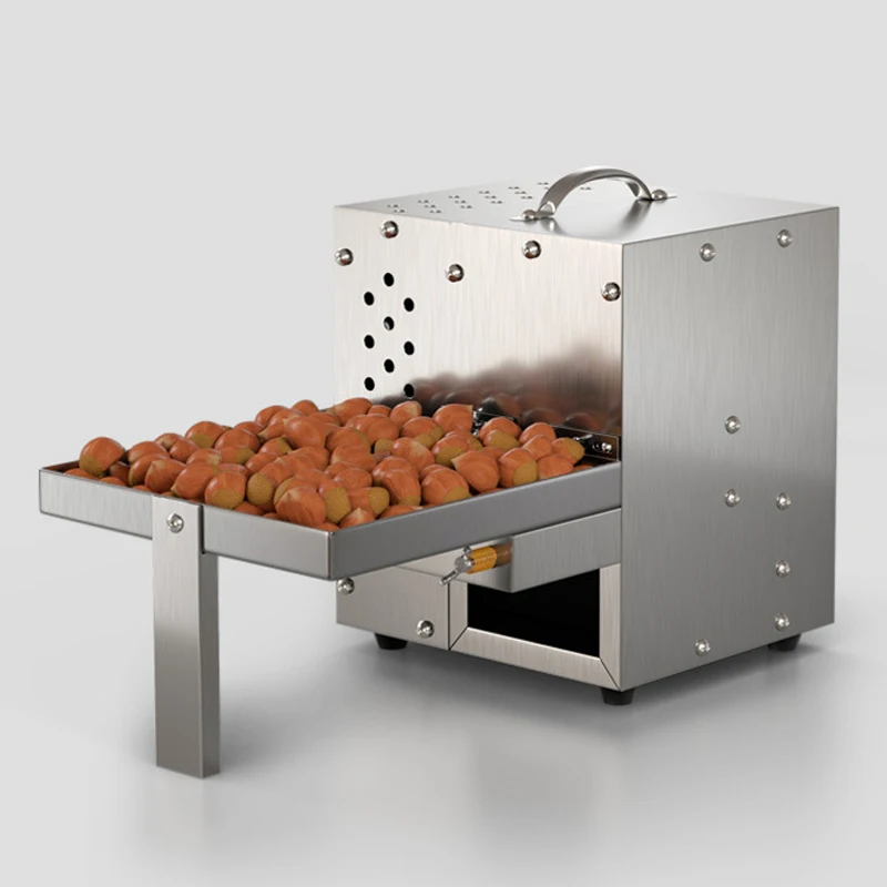 Commercial Electric Chestnut Shelling Machine Supermarket/Hotel Kitchen Chestnut Processing 30-40KG/H High Efficiency