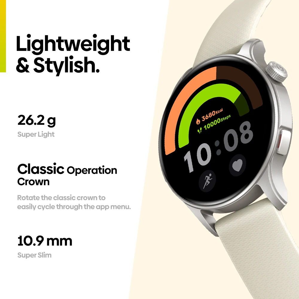 Zeblaze Btalk 3 GPS Smart Watch Health Fitenss Tracker 3ATM Waterproof 1.43" AMOLED Display 60+ Sports Modes Bluetooth Calling