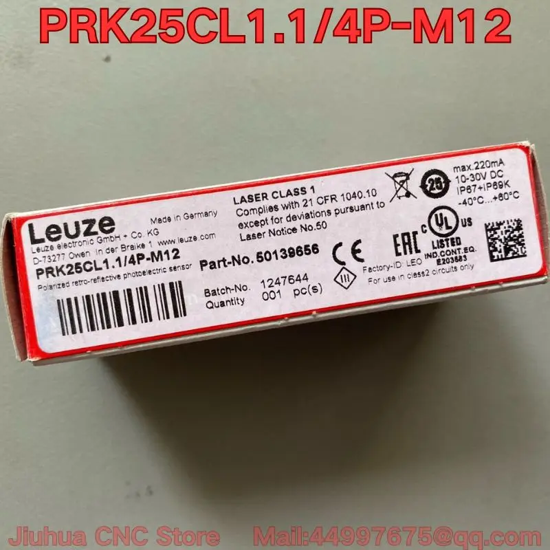 

New PRK25CL1.1/4P-M12 photoelectric sensor
