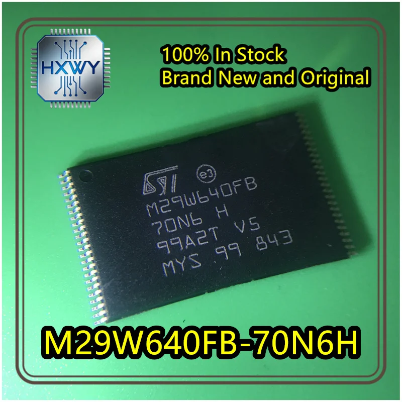 (5/20 PCS) M29W640FB-70N6H M29W640FB TSOP-48 64Mbit NOR Flash Brand New Original In Stock Fast Delivery