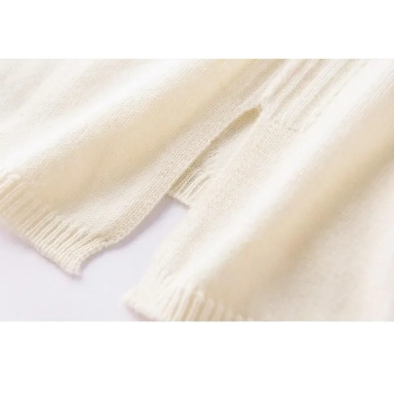 니트 조끼 여성용 단색 트위스트 라운드 넥 짧은 봄 가을 민소매 스웨터