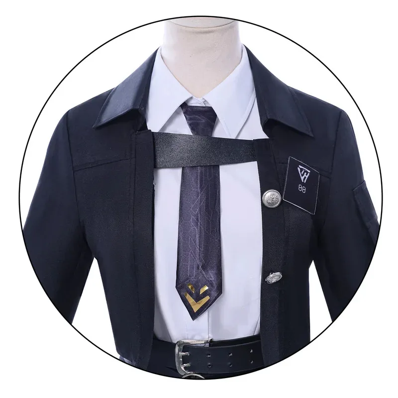 aa69In Stock Game Love and DeepSpace Player Cosplay Mc الزي زي القتال هنتر الزي الرسمي حفلة الهالوين زوجين للمرأة