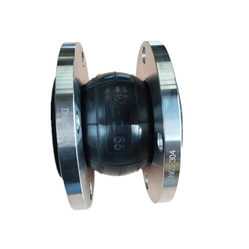 For Stainless Steel 304 Flange Rubber Soft Joints EPDM Can Be Flexed and Elastomeric Rubber Soft Connections