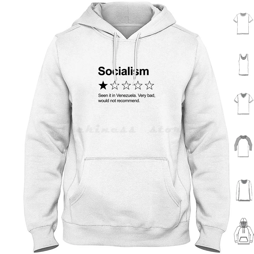 Review Of Socialism Venezuela Hoodies Long Sleeve Economy Economics Policy Free Market Stocks Laissez Faire Capitalism