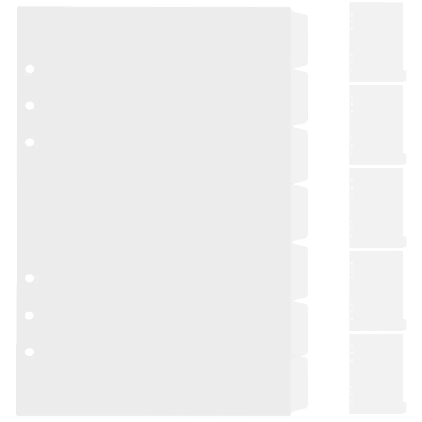 

Набор из 14 разделителей для папок и блокнотов: маркеры-закладки для прозрачной организации документов, заметок, планеров и отчетов, цветные вкладки