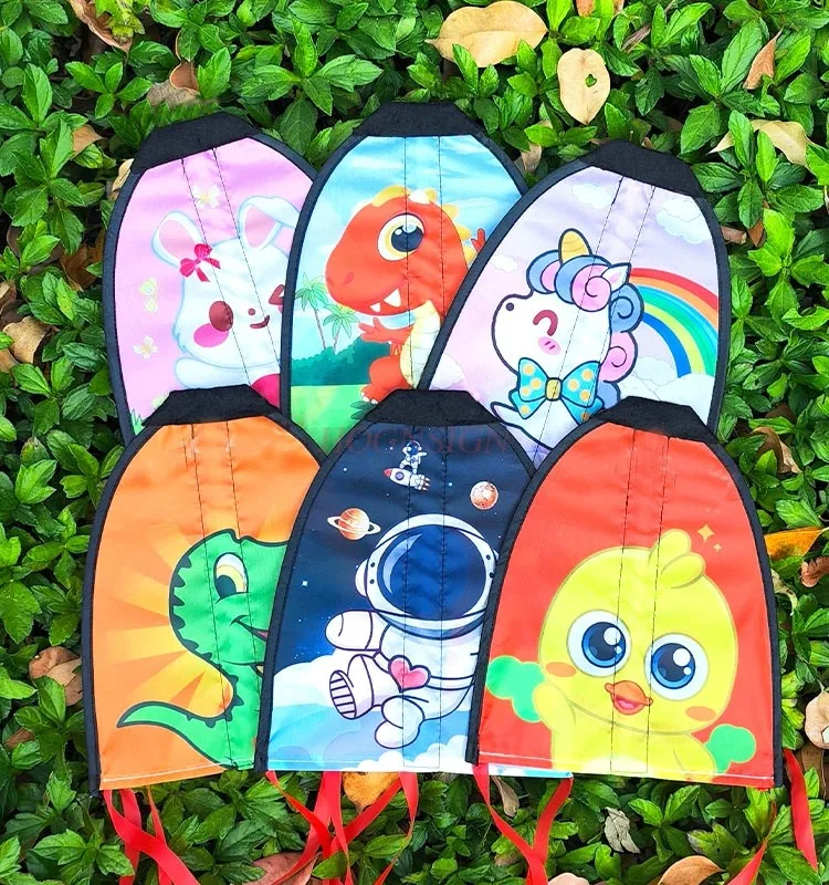 Cometa de eyección, juguete para niños, brisa fácil de volar, cometa elástica de mano, jardín de infantes, deportes al aire libre para niños y niñas