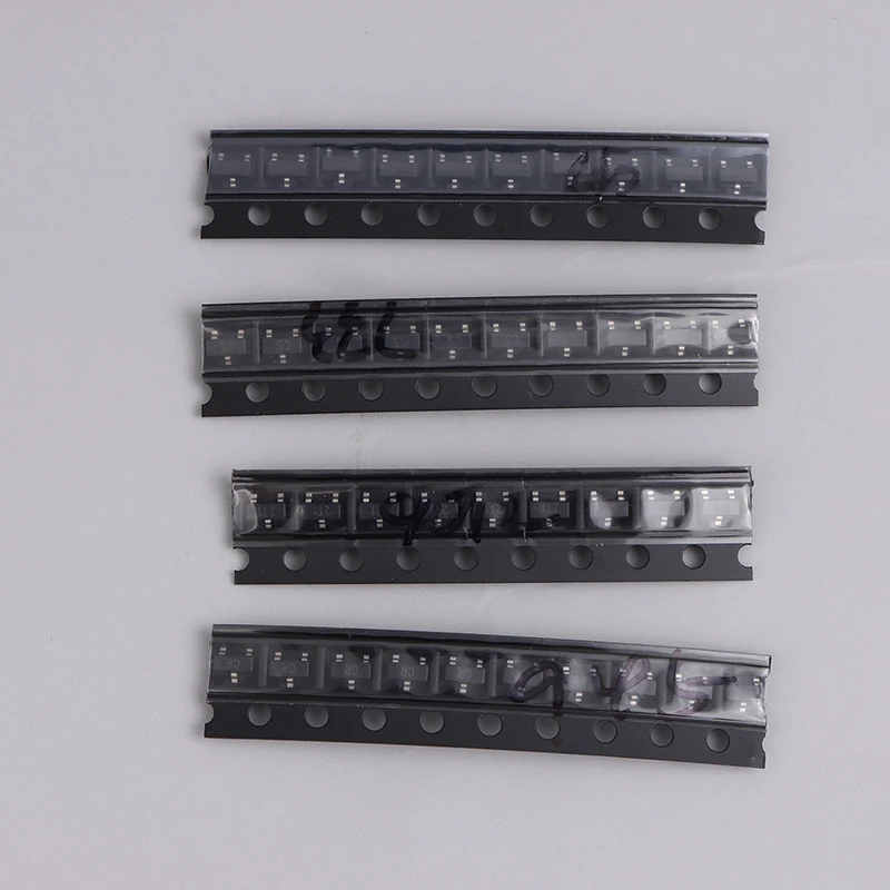 Transistor Assorted Kit (SOT-23) 18kinds*10pcs=180pcs 2N2222 S9013 S9014 S9015 S9018 S8050 S8550 5551 5401 2N3904 2N3906 C1815