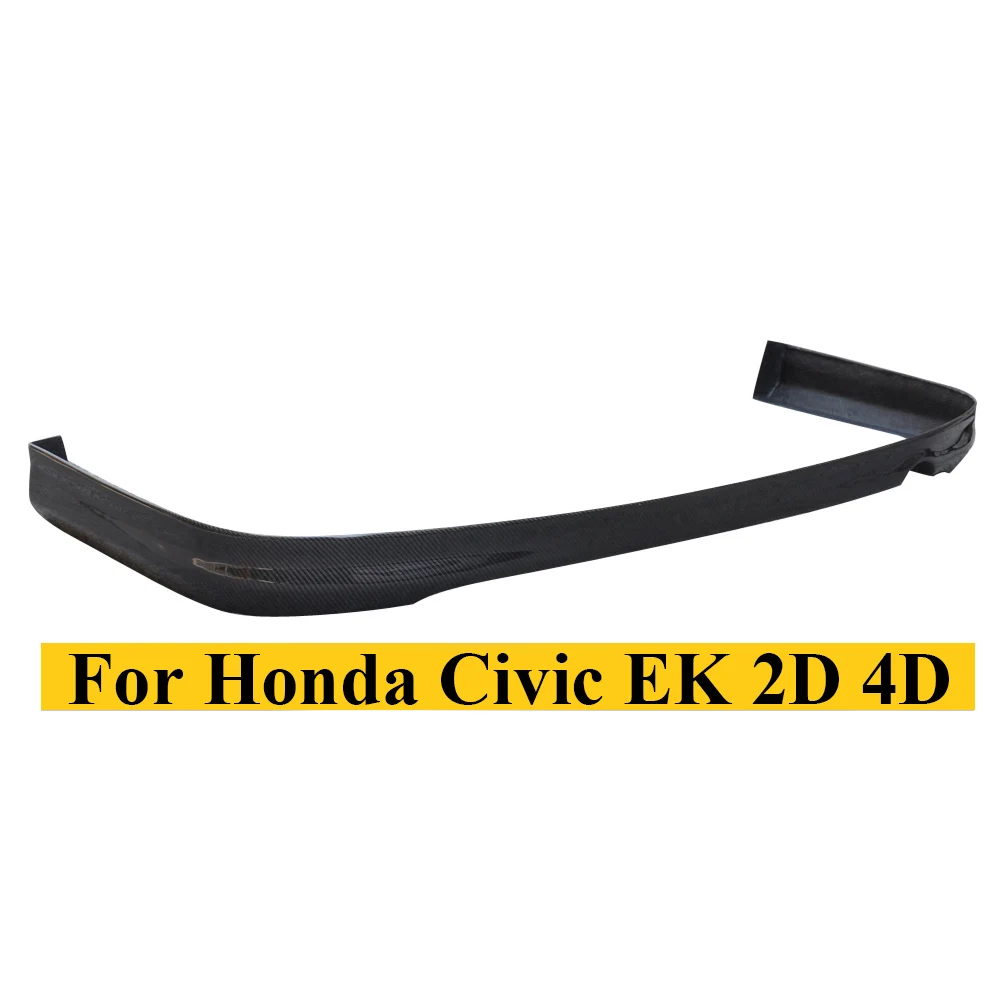 For Honda Civic EK 2D 4D Carbon Fiber TR Style Rear Bumper Lip Diffuser Auto Tuning